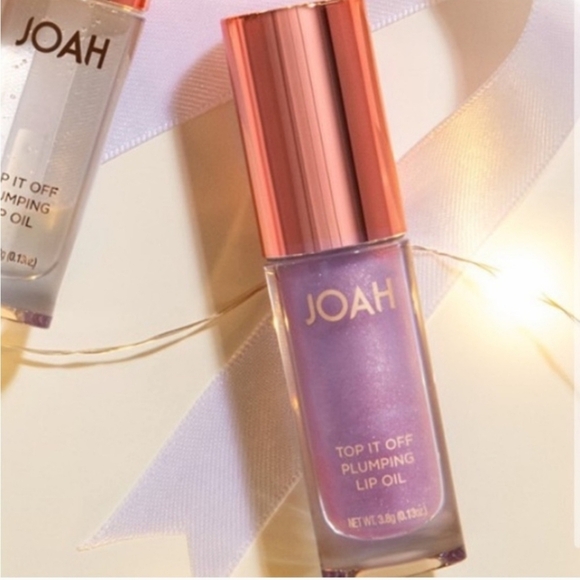 JOAH Top It Off Plumping Lip Oil - Purple NIB - Picture 13 of 13